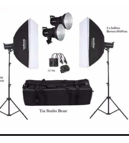 Paket Studio Godox GS-400 II Kit